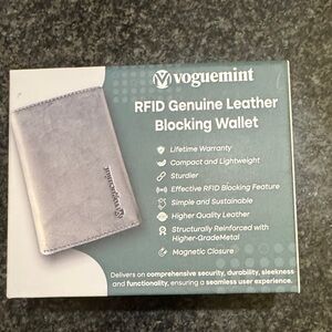 Voguemint RFID Genuine Leather Wallet